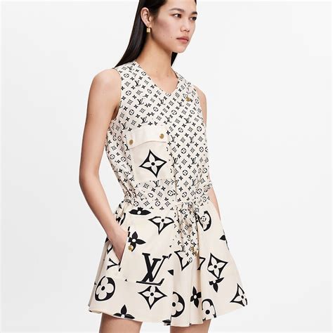 lv dress 2022|louis vuitton sleeveless dress.